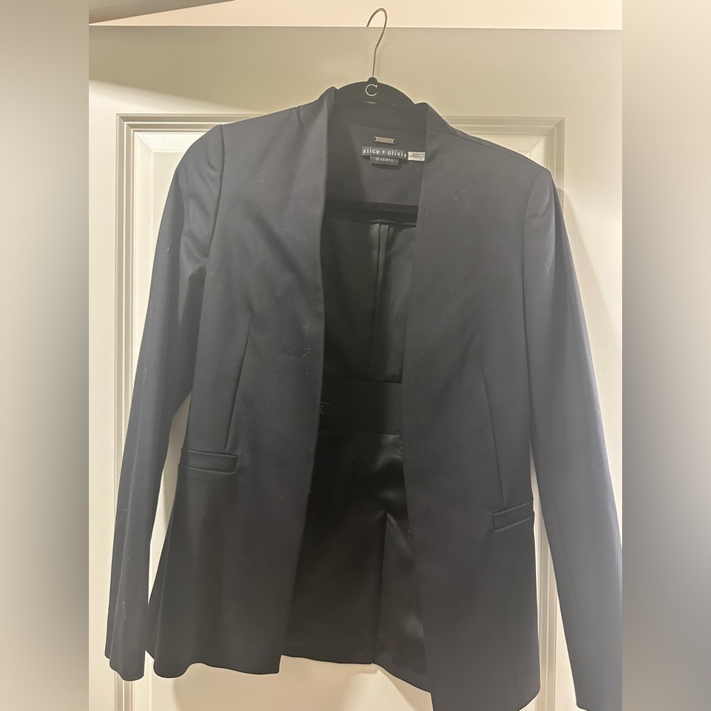 Alice + Olivia black blazer